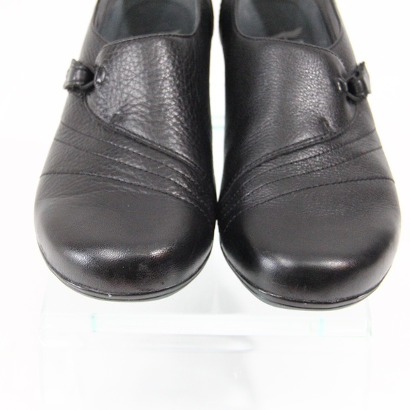 Dansko Franny Slip on Shoes Women Black Leather Loafer EU 41 Flat - Picture 6 of 10